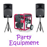 South Pasadena party equipment rentals